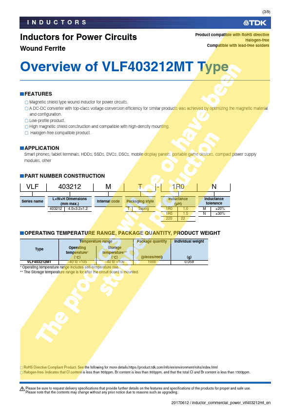 VLF403212MT