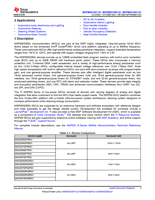 datasheet Preview Page 3