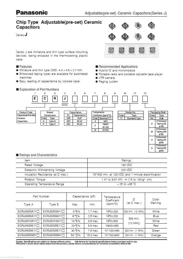 ECRJA003A11x