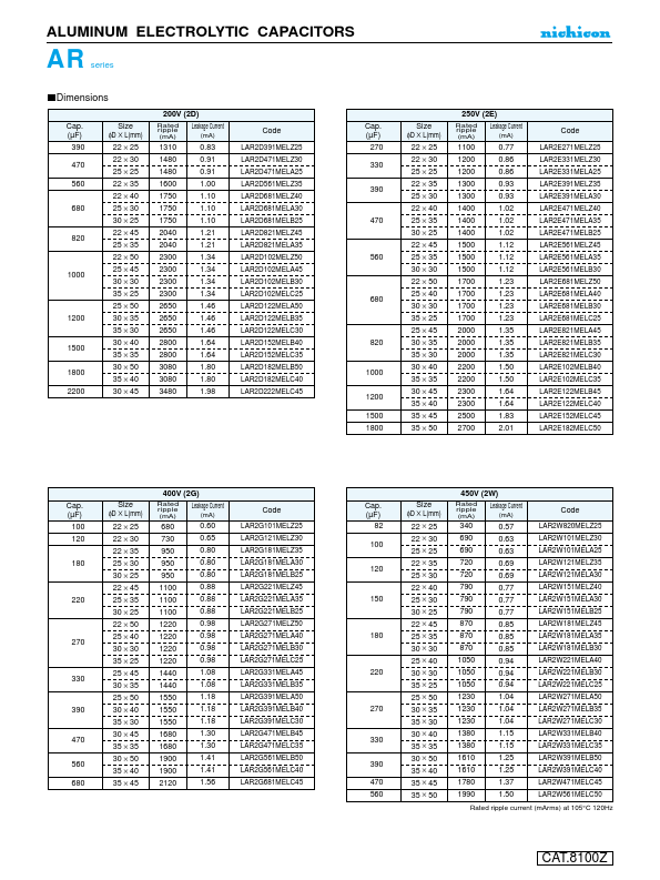 LAR2G391MELA50