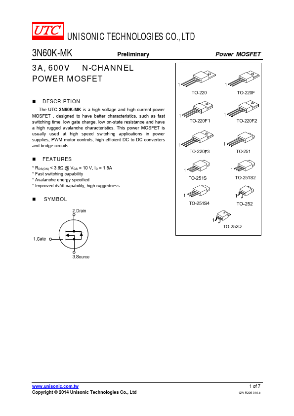 3N60K-MK