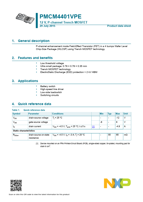 PMCM4401VPE