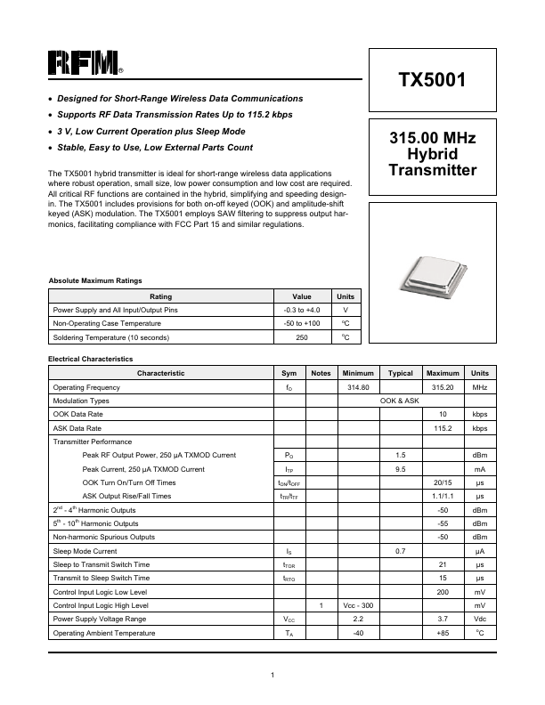 TX5001