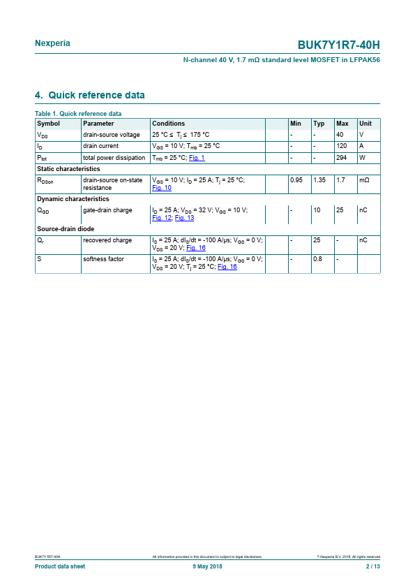 BUK7Y1R7-40H