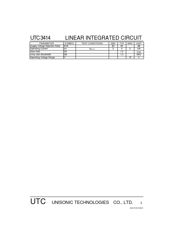 UTC3414