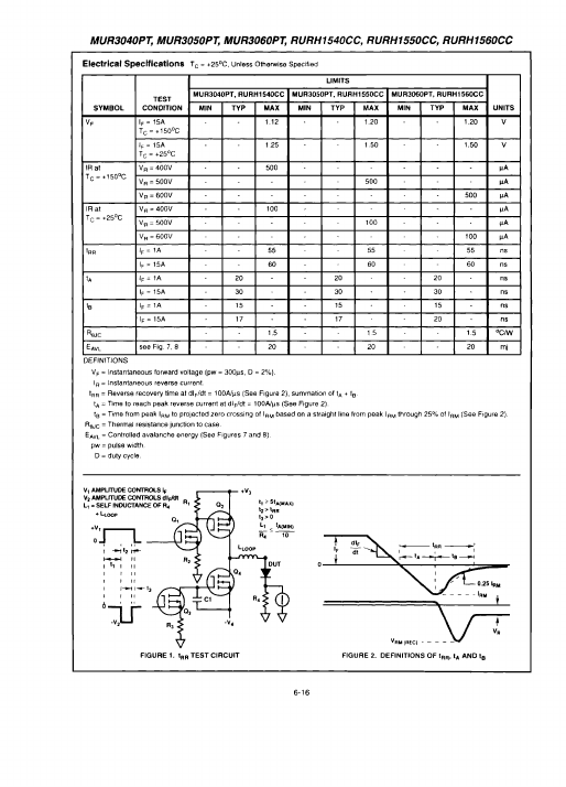 MUR3040PT