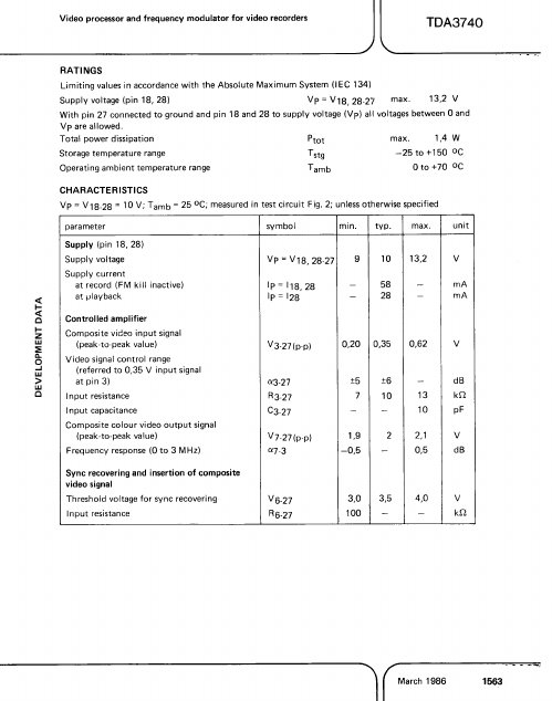 TDA3740