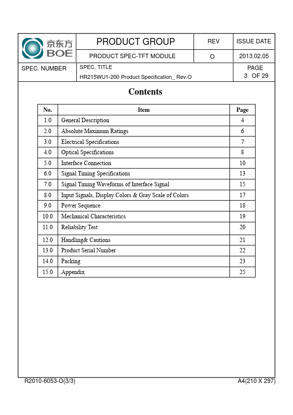 HR215WU1-200