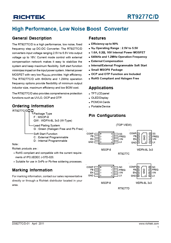 RT9277D