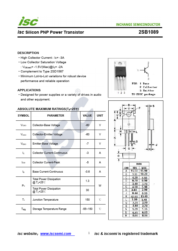 2SB1089