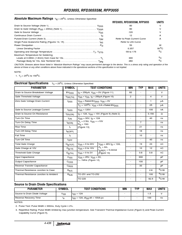 RFD3055SM