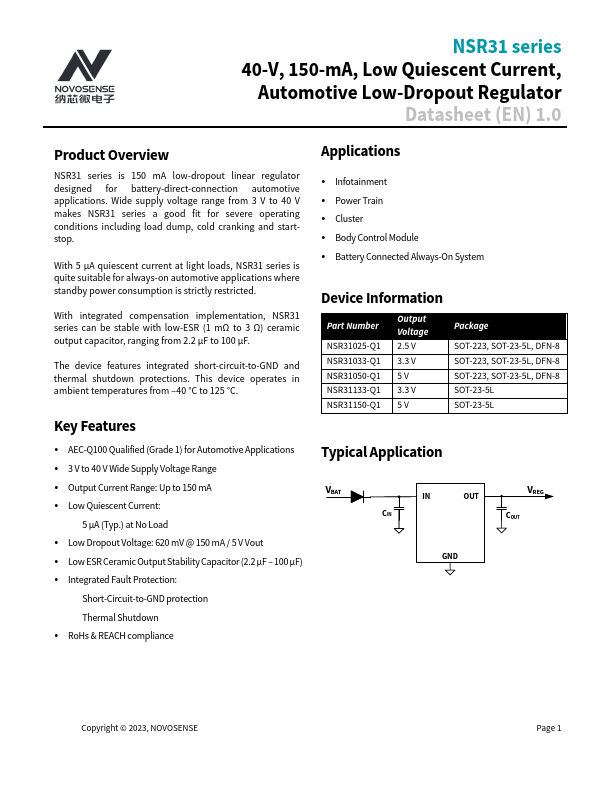 NSR31050-Q1