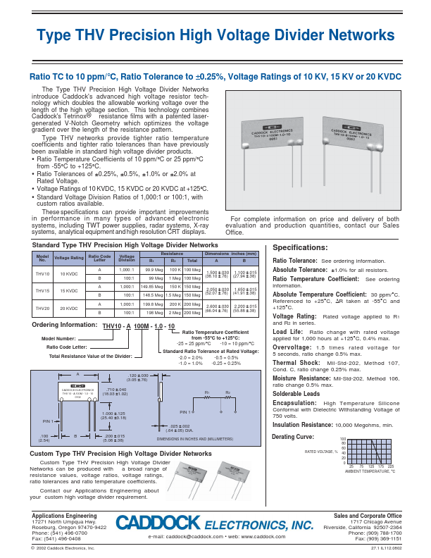 THV10-A100M-0.25-25