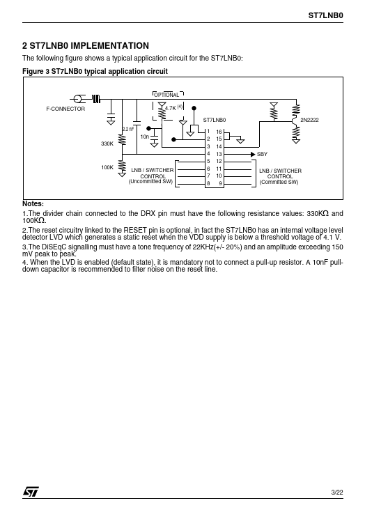 ST7LNB0