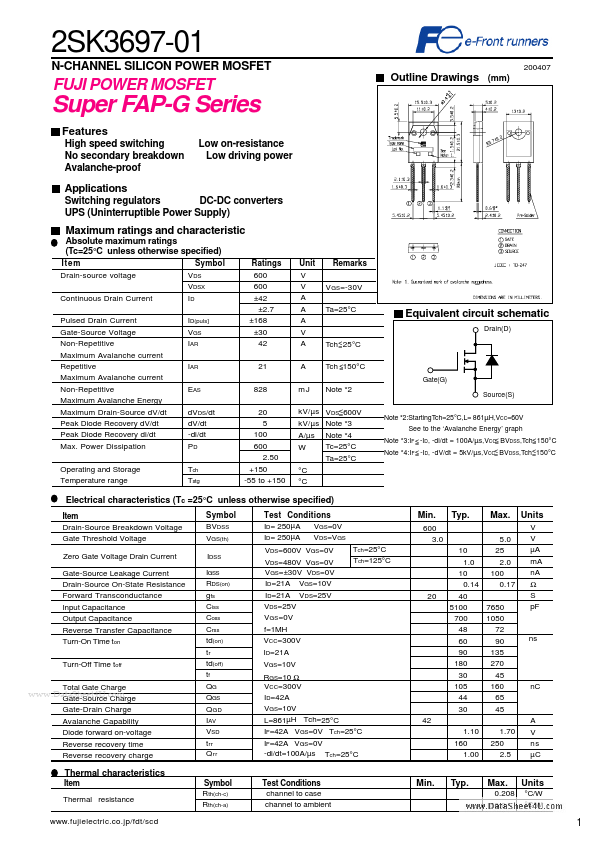 2SK3697-01