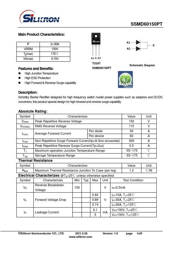 SSMD60150PT