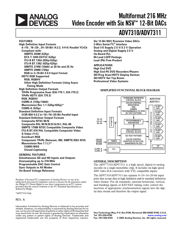 ADV7310