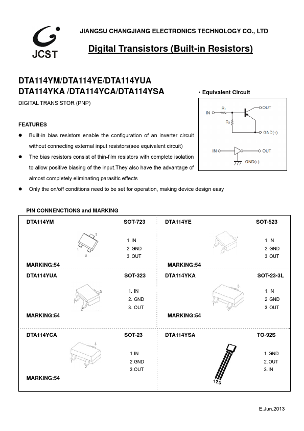 DTA114YUA