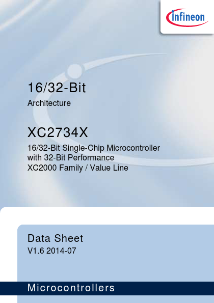 XC2734X Datasheet Preview