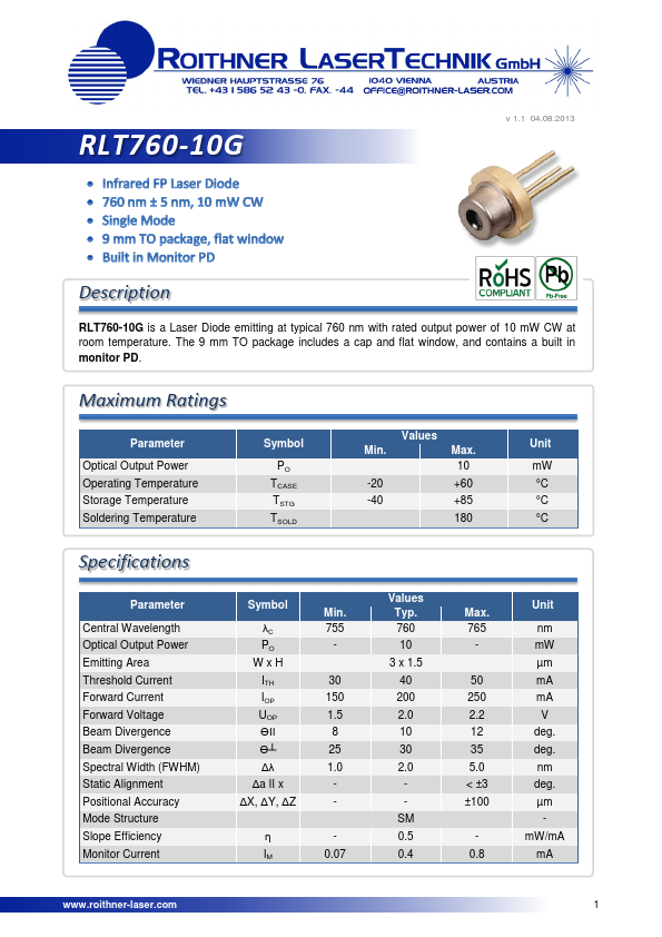 RLT760-10G