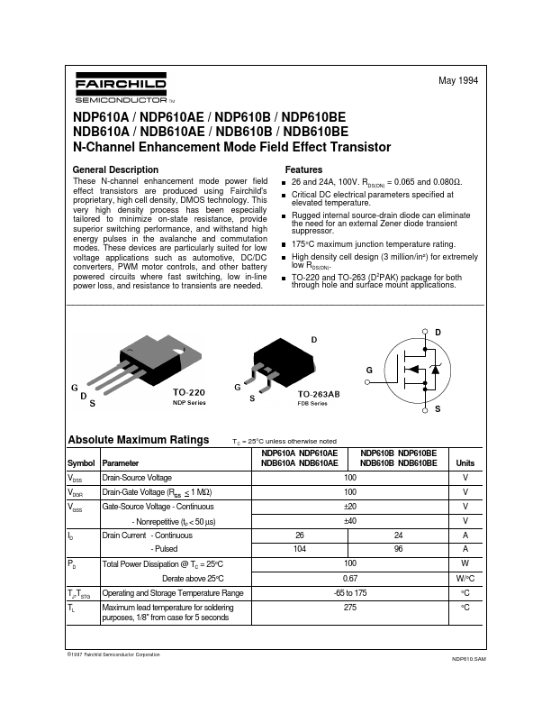 NDB610BE