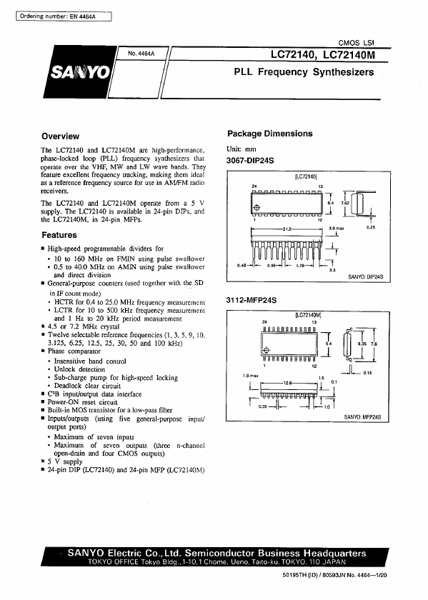 LC72140M