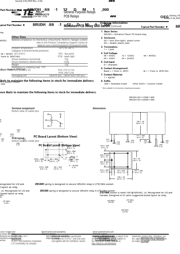 SRUDH-SH-106D1