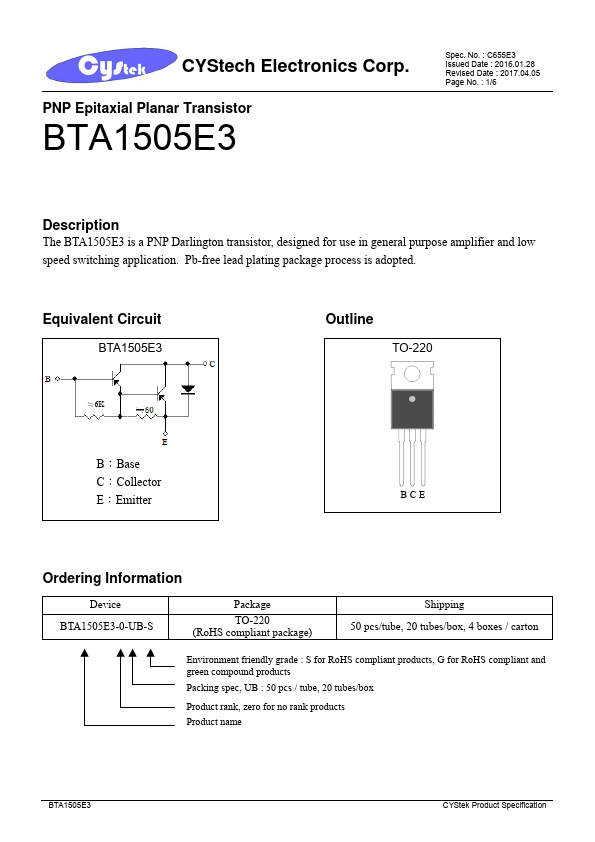 BTA1505E3