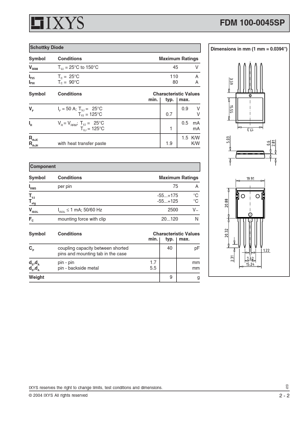 FDM100-0045SP