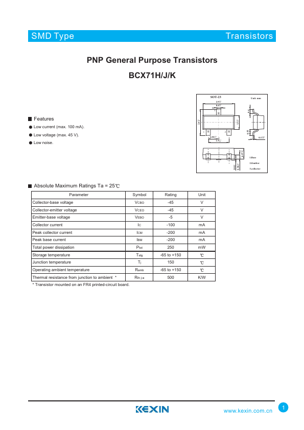 BCX71K