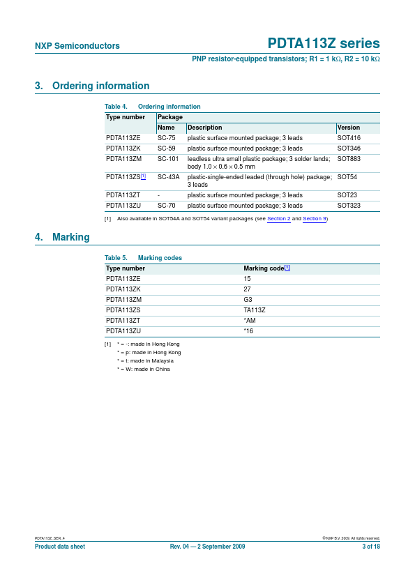 PDTA113ZU