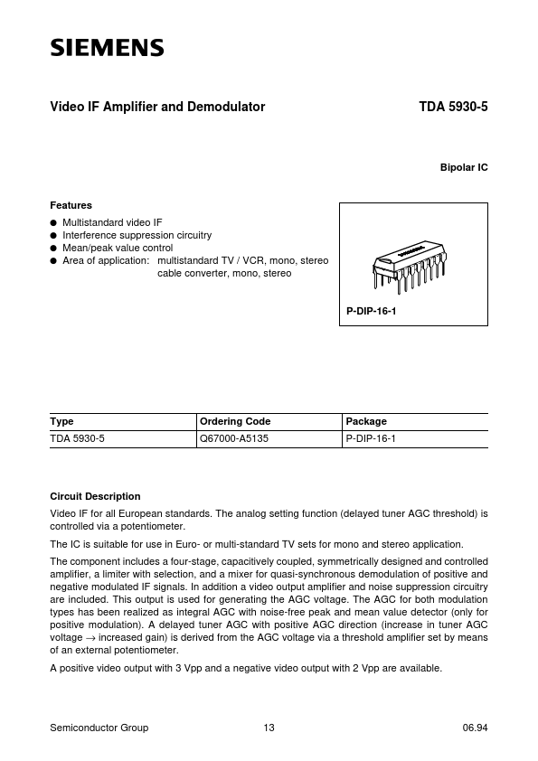 TDA5930-5