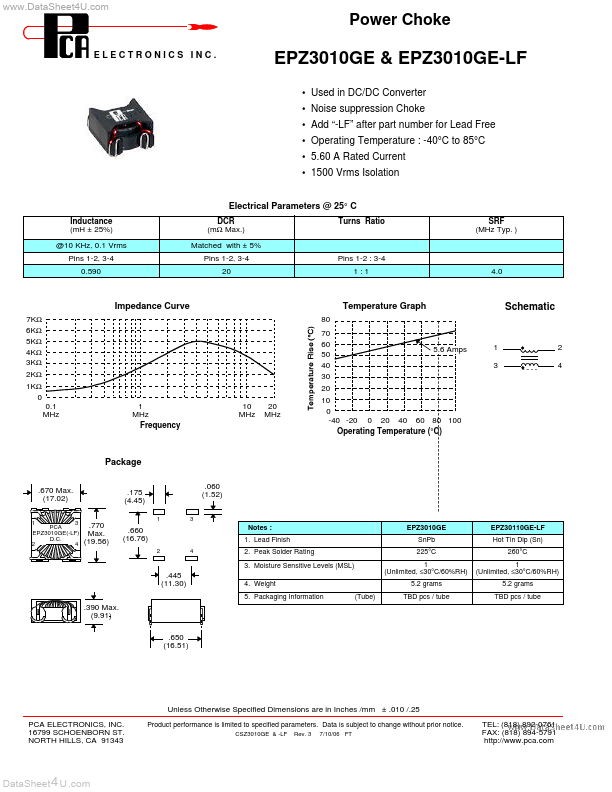 EPZ3010GE-LF