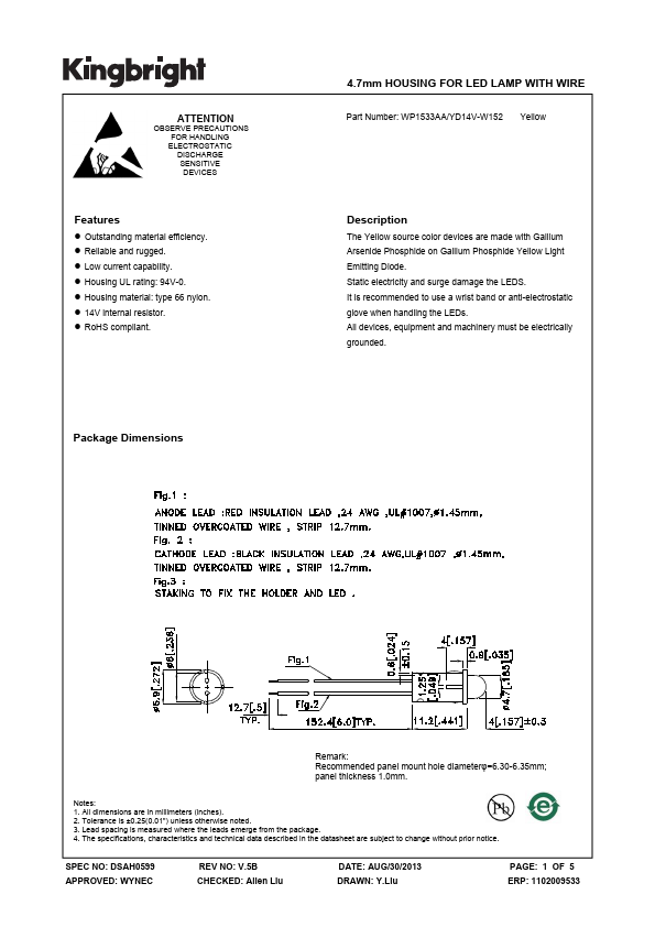 WP1533AA-YD14V-W152