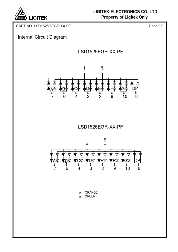 LSD1525-6EGR-XX-PF