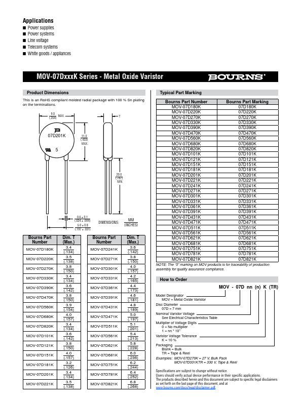 MOV-07D511K