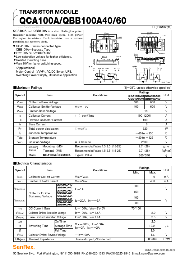 QCA100A60