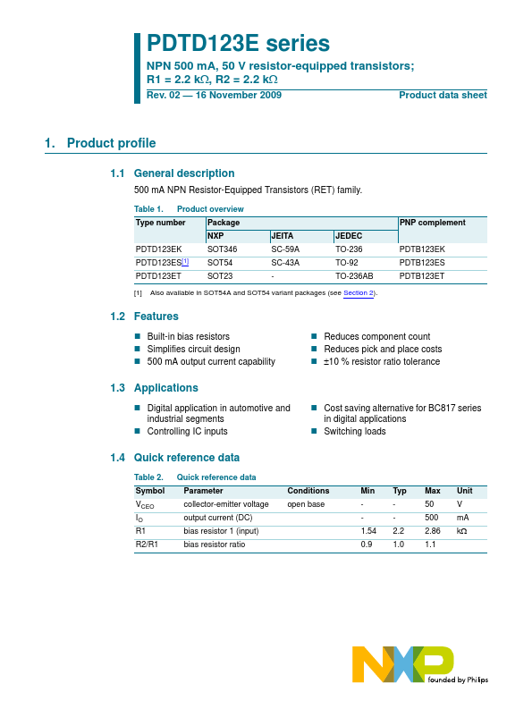 PDTD123EK