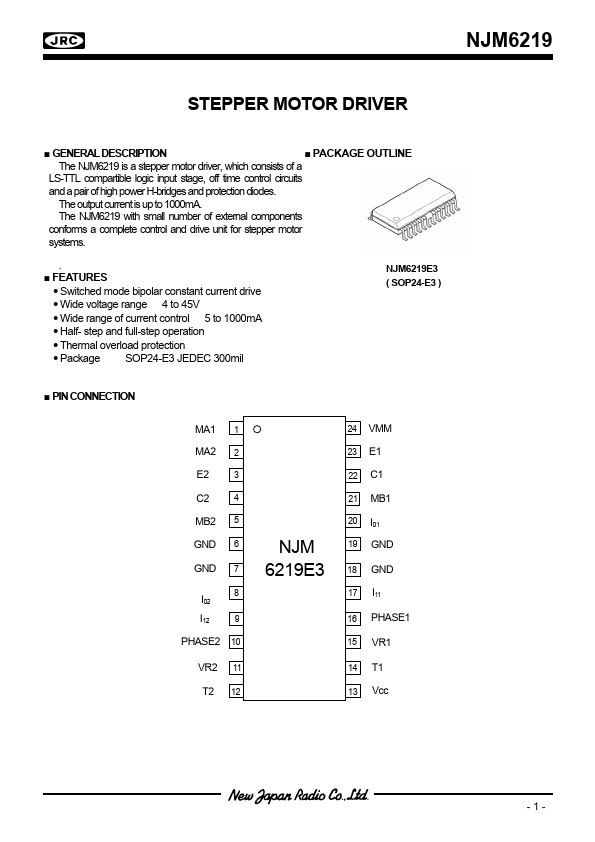 NJM6219E3