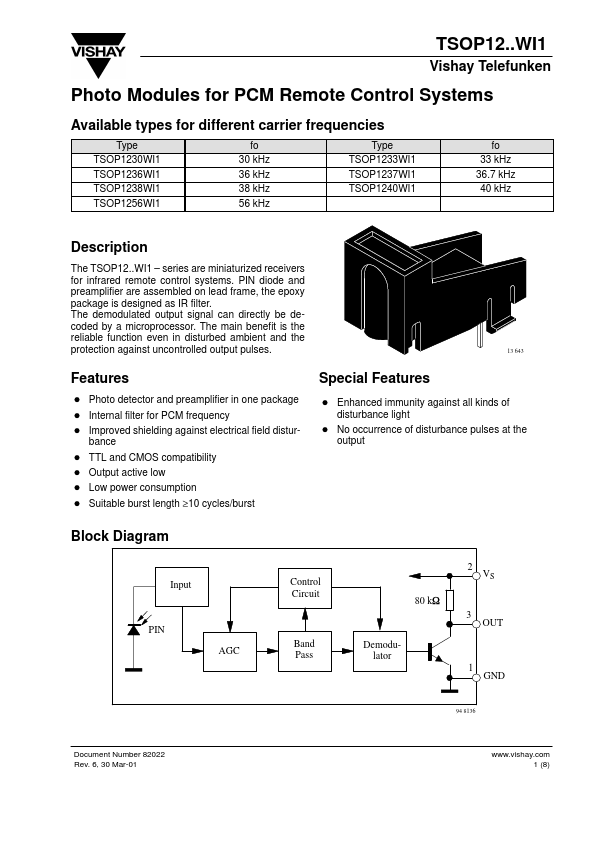 TSOP1236WI1