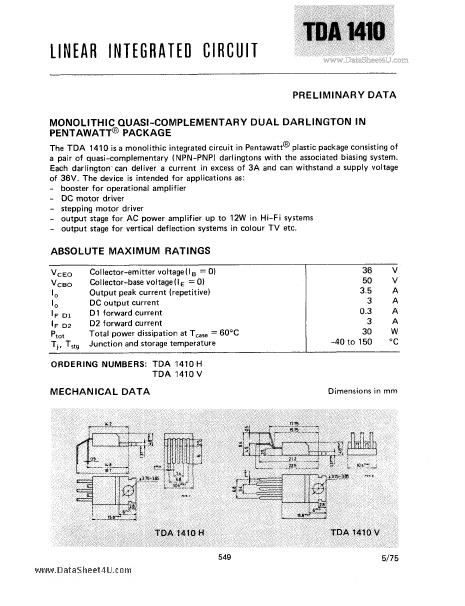 TDA1410