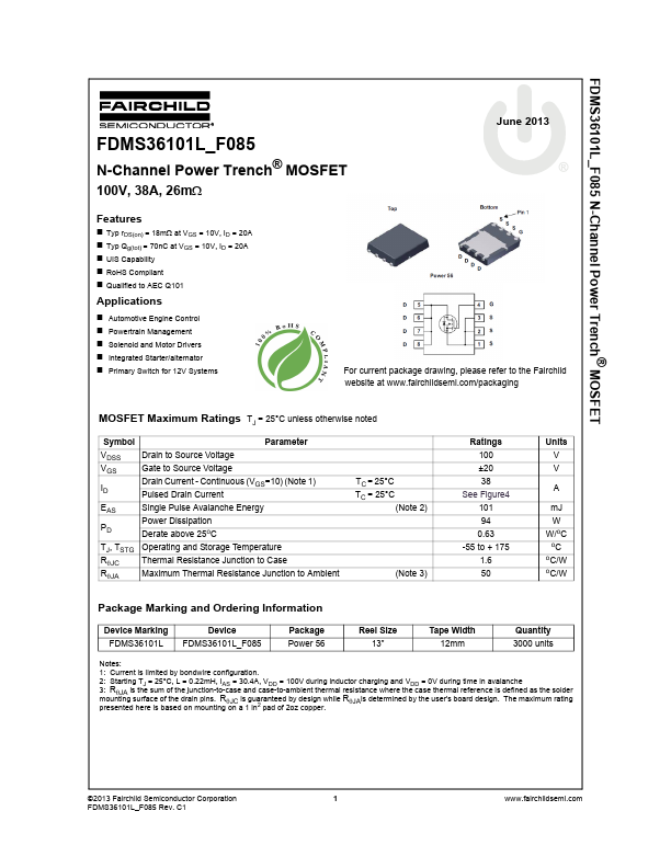 FDMS36101L_F085