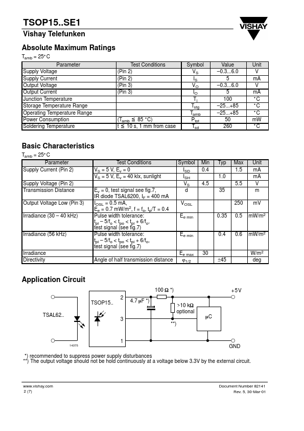 TSOP1540SE1