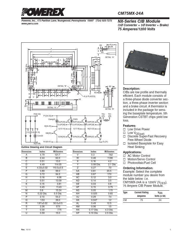 CM75MX-24A