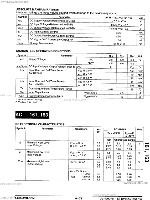 DV74AC163