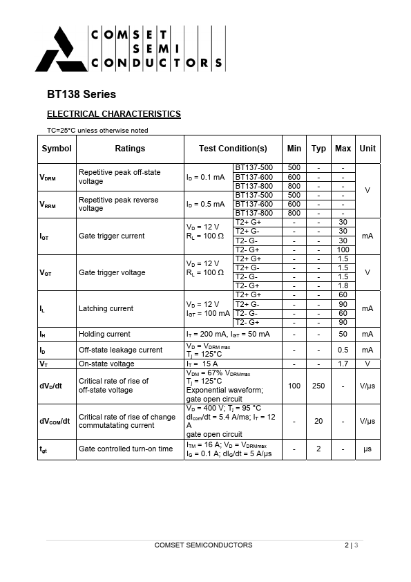 BT138-600