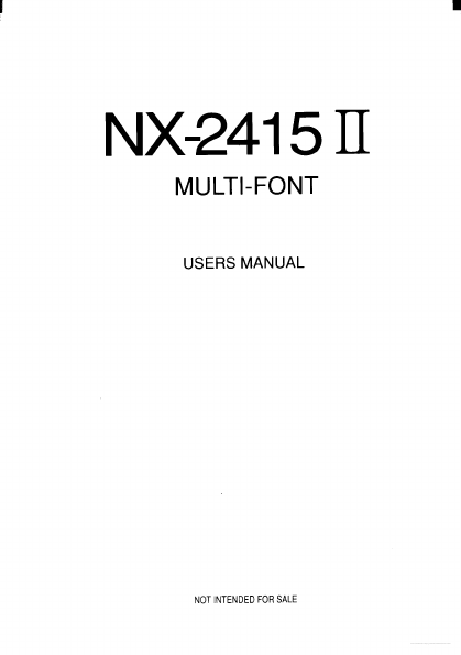 NX2415II