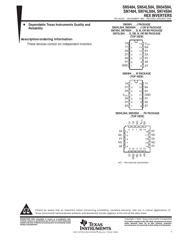 SN5404