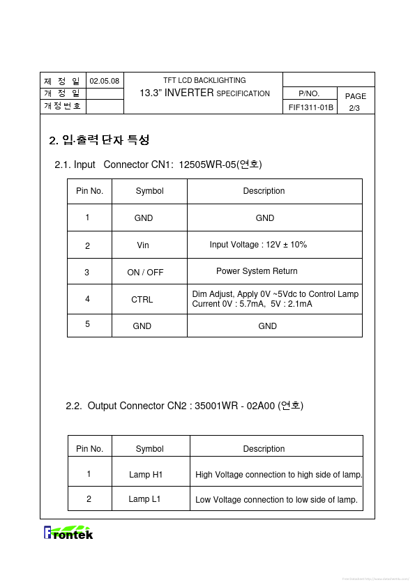 FIF1311-01B