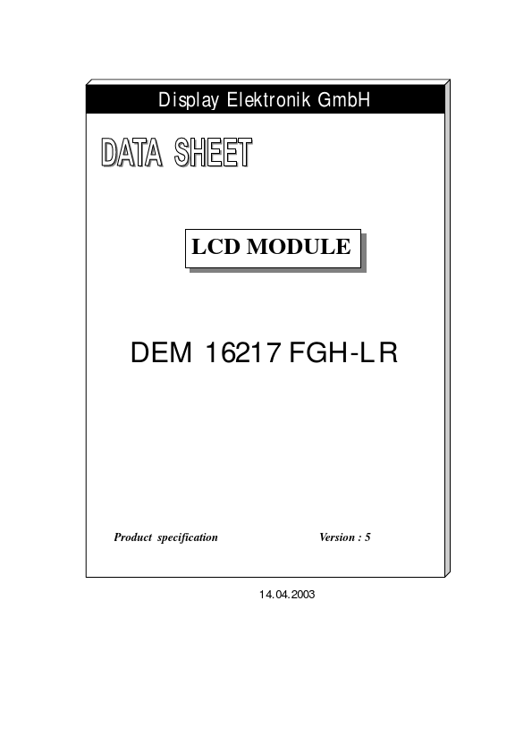 DEM16217FGH-LR